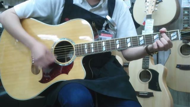 Gibson / 2016 Songwriter Deluxe Studio EC Antique Natural S/N:11425035 【イシバシ楽器新宿店】 смотреть онлайн