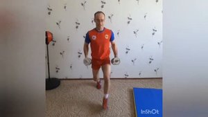 Домашняя разминка для юных самбистов
