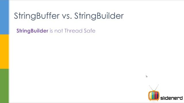 89 Java StringBuffer and Java StringBuilder Explained |