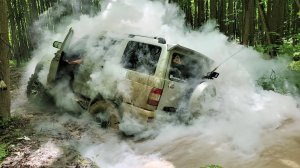 Оффроад 2х Патриотов на 36 белках или почему задымился уаз?