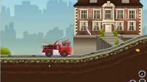 Бесплатные игры онлайн  Пожарная машина, тушим пожар, игра для мальчиков, Firetruck