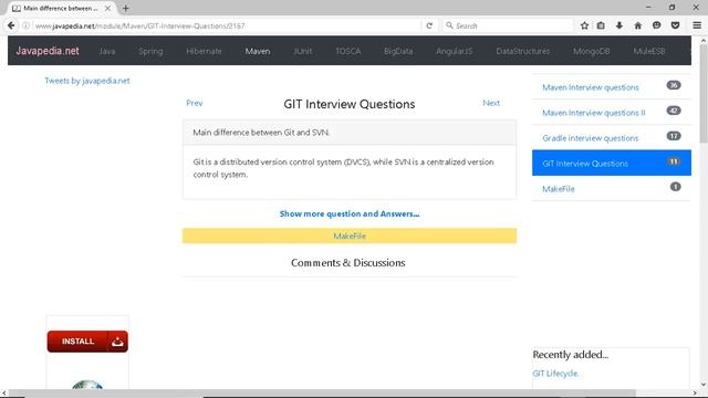 Main difference between Git and SVN.
| javapedia.net смотреть онлайн