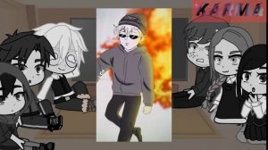 Tiny Bunny react to their fandom/Реакция "Зайчик" на их фэндом/RUS