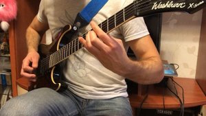 ХЭВИ МЕТАЛ МЕЛОДИЯ НА ЭЛЕКТРОГИТАРЕ // Heavy metal melody on electric guitar