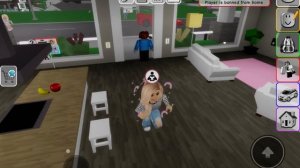 Roblox brook heaven role playing on iPad