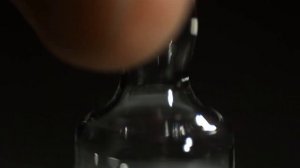 Slow Motion Of Opening a Single-Dose Glass Ampoule