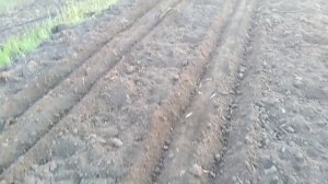Нарезаю ровные грядки для томатов ручным агрегатом. Очень просто