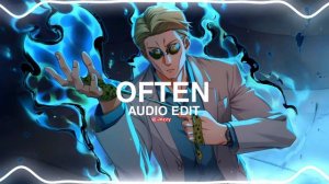 often (kygo remix) - the weeknd [edit audio]