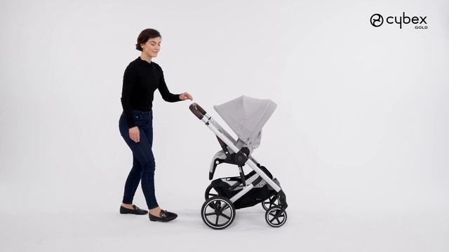 Cybex Balios S Lux - сборка и использование детской коляски