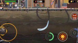 Death Worm : White Darkness Death Worm Destroy the city with Death Bubble