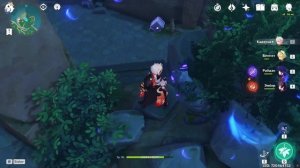 Скрытая Головоломка с кубами Святилище Тирай остров Цуруми загадка Genshin Impact