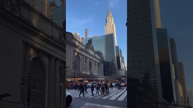 Grand Central Station & Chrysler Building￼ New York City