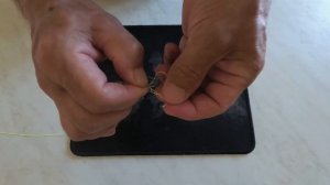 Узел для крючка Веретено. Узел  который  тебе пригодится.