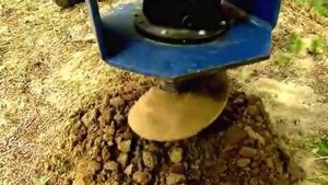 Усиленный бур для посадки деревьев