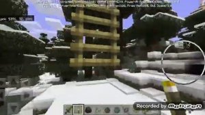 Как построить избушку на курьих ножках в minecraft (1 часть)
