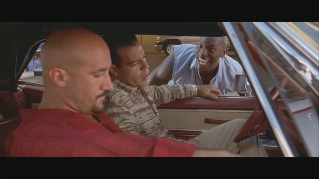 Двойной Форсаж: Роман Пирс поджигает лобовое стекло. смотреть онлайн