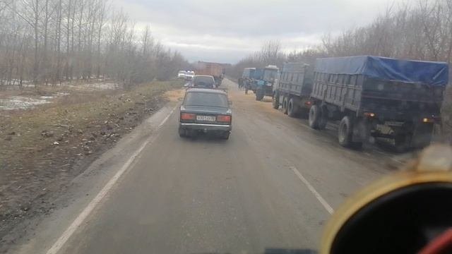 на камазе