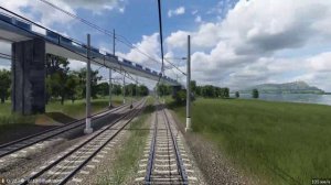 Transport Fever 2 - Сибирия. Поездка на пассажирском поезде по маршруту "Пестово - Можайск".