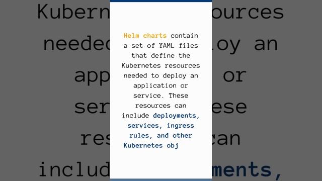 Kubernetes Helm Chart смотреть онлайн