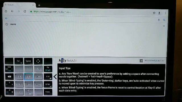 Text Input for TV - Keytouch Corp. смотреть онлайн