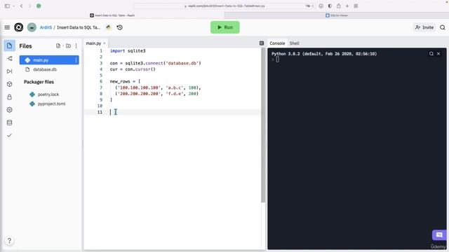 Insert Data to SQL Table | Automate Everything with Python