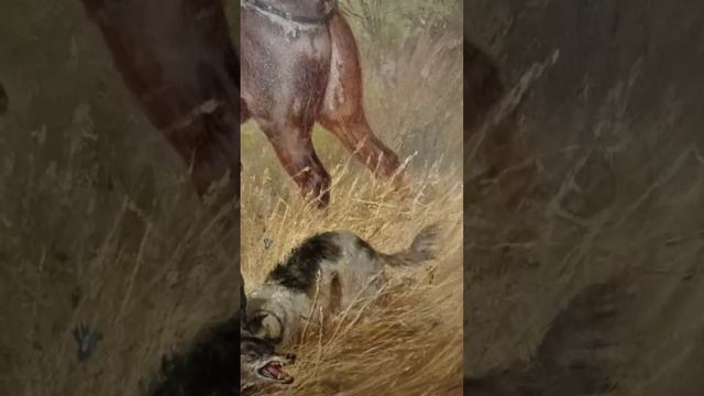 Екатеринбург. Музей ИЗО. Собаки на картинах русских художников 19 века