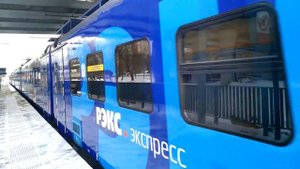 Электропоезд ЭП2Д-0086 "РЭКС" сообщением "Кубанская (Люблино) -Волоколамск" (МЦД-2)