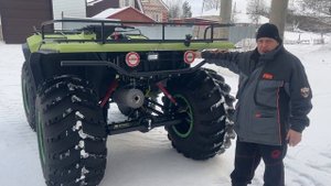 Самая популярная комплектация вездехода квадроцикла T-REX