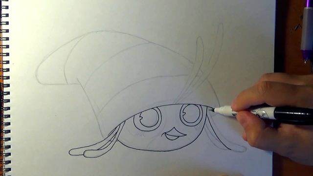 How to draw Angry birds Stella - Willow, Como dibujar Angry birds, Как нарисовать Angry birds смотреть онлайн