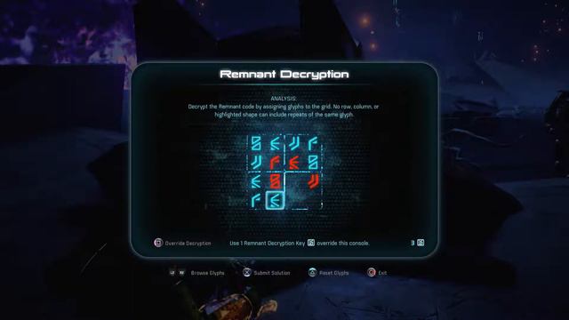 Mass Effect Andromeda-Planet H-047C's Glyph Puzzle Solution смотреть онлайн