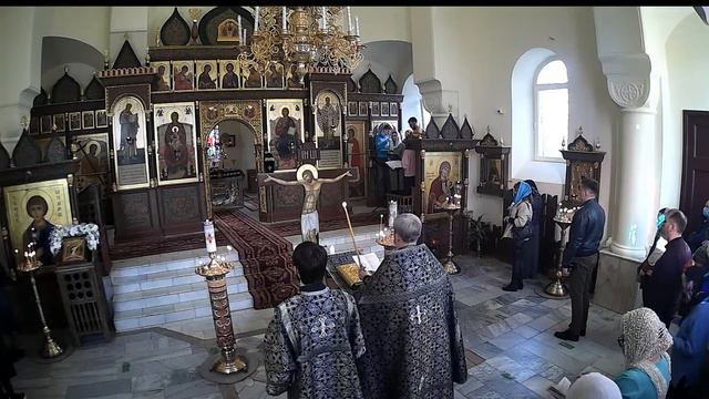 10.04.22  Вечерня с чинопоследованием Пассии.