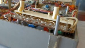 Магнитофон ПАРУС М213С обзор внутренностей
