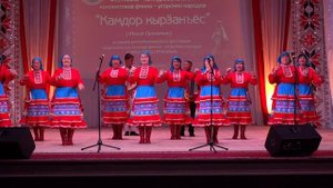 Марийский танец Народный вокальнай ансамбль УЖАРА Видео Хайбуллина Василия