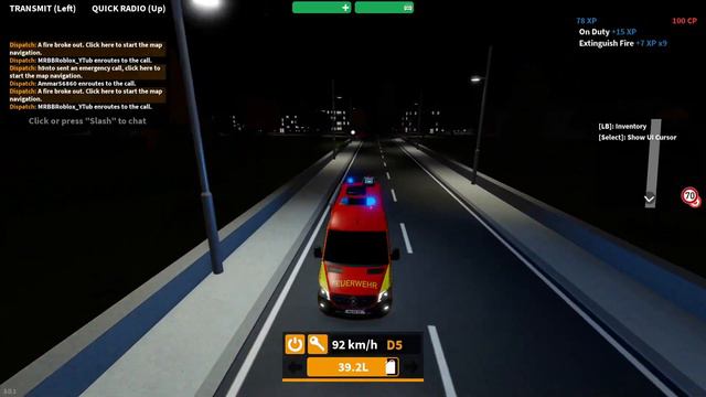 Mercedes Sprinter Fire Commander Patrol In Emergency Hamburg (Part 3 of 8) смотреть онлайн