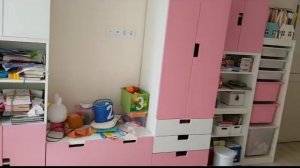 Рум тур по детской комнате девочек в новой квартире!
