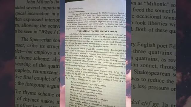 B.A 2nd semester form of poetry Sonnet смотреть онлайн