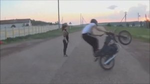 Стант мотоцикла Минск.ИЖ