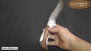 Складной нож Клык (ЭИ-107, Накладки орех) - Златоустовские ножи (zlatmax.ru)