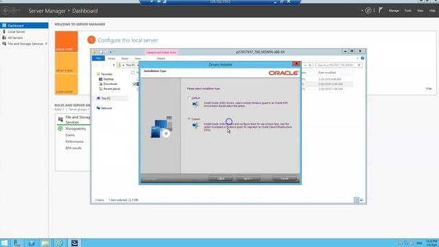 OCI-classic migration: Install Virtio drivers on Windows 2012 смотреть онлайн
