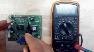 Ремонт монитора Philips 170S. Белый экран. Конденсаторы и не только..