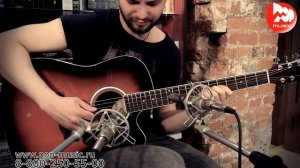 Акустическая гитара с вырезом ARIA AWN 15C