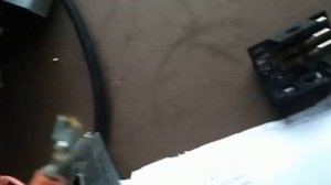 Ремонт электрокамина ASEL  (востановление переключателя режимов)