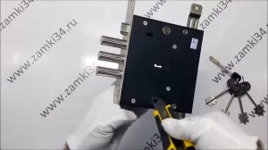 Замок врезной сувальдный ЗВ9 144.1.0 МЕТТЭМ