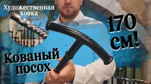 Внушительный посох по индивидуальному заказу | Кованый посох