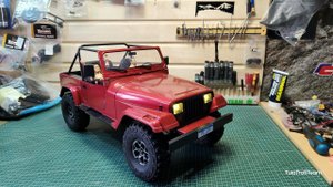 Обзор и минираспаковка jeep yj mashigan rochobby. fms