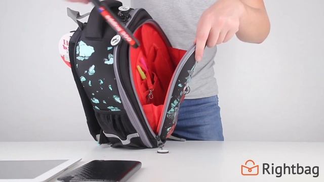 Школьный рюкзак Grizzly RA-778-7 - видеообзор от Rightbag.ru смотреть онлайн