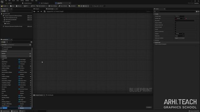 Unreal Engine 5. Блюпринт включения и выключения телевизора