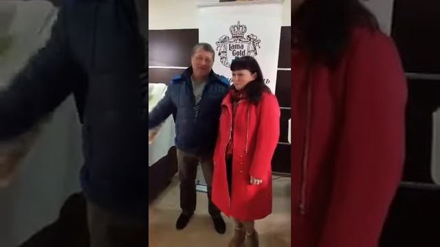 Купили шерстяную постель на презентации! смотреть онлайн