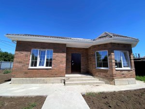 Купить дом с ГАЗОМ, ст Новотитаровская, Краснодар, 100 м2, 5 соток ИЖС, 7 500 000 руб