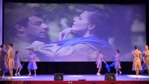 Детский хореографический коллектив «Талисман», танец «Синий платочек»